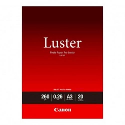 Canon LU-101 A 3+ Photo Paper Pro Luster 260 g, 20 Sheets Slike