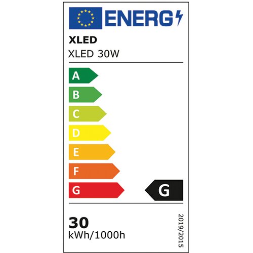Xled led reflektor 30W, 6500K, 2400Lm , IP65, AC220-240V, beli Cene