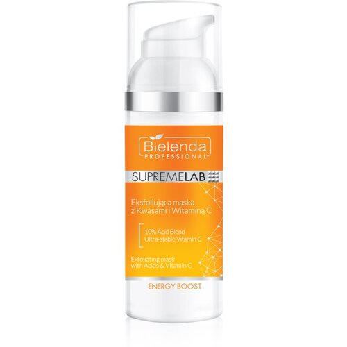 Bielenda Professional Supremelab Energy Boost eksfoliacijska maska z vitaminom C 50 g Cene