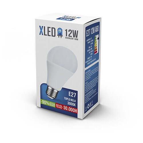 Xled E27 12W led sijalica 3000K/Toplo Bela/220V/1055Lm Cene
