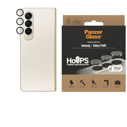 PanzerGlass panzergl. za kamero rings galaxy z FOLD5 black Slike