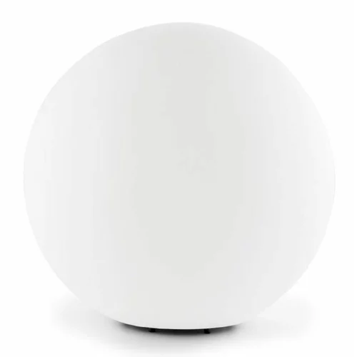 lightcraft Shineball M, okrogla zunanja svetilka premera 30 cm, bela