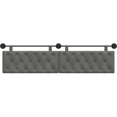  Držeće uzglavlje Zidne Tamno siva 210 x 55 x 7 cm Bar&amp;scaron;un - Tamno siva 200 cm bez LED Slike