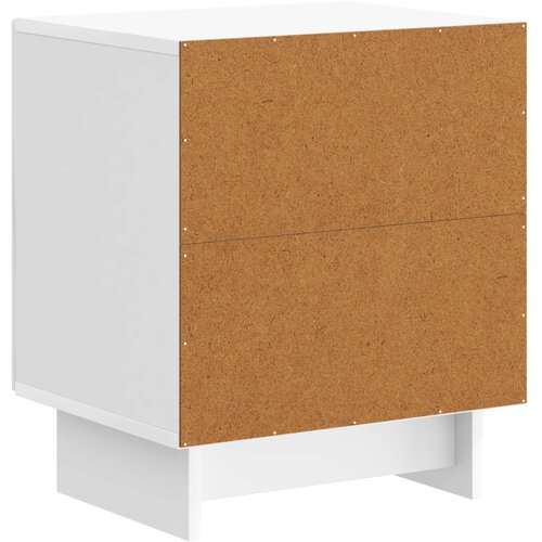  Noćni ormar 2 pcs Bijela visokog sjaja 43 x 34,5 x 50 cm Slike