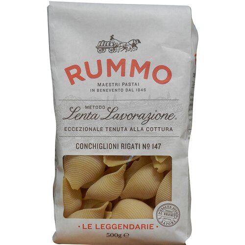 Rummo Testenina Conchiglioni Rigati, 500g Cene