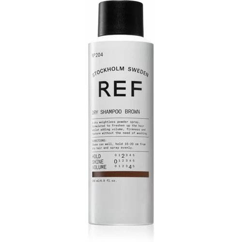 REF Styling suhi šampon za temne lase 200 ml
