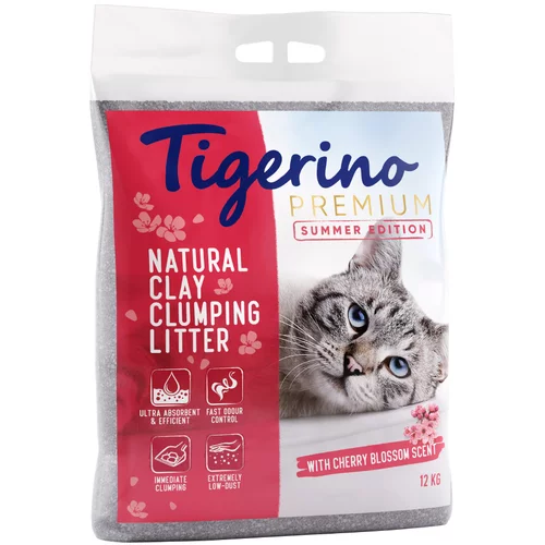 Tigerino Canada Style pijesak za mačke - miris trešnjinog cvijeta - 2 x 12 kg
