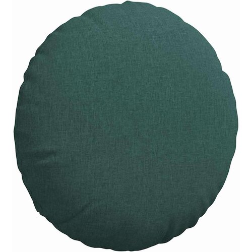  Jastučići za sjedenje 2 pcs Tamnozelena &amp;Oslash;60 x 21 cm tkanina Slike