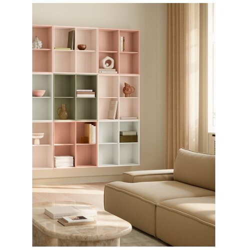 Hammel Furniture Rožnat stenski regal 70x70x27 cm Mistral &amp;ndash; Slike