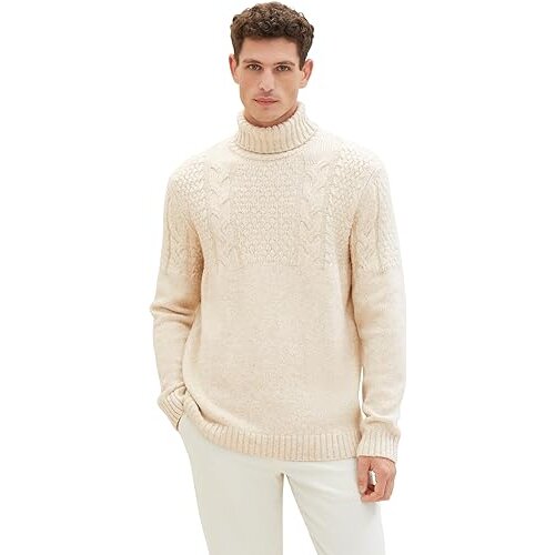 Tom Tailor 1039702 muška rolka, bež Slike