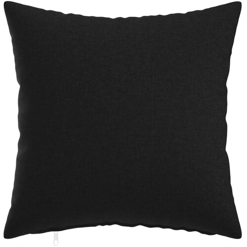  Presvlaka za jastuk 12 kom. HEERLEN Crna 50 x 50 cm Tkanina - Crna 50 x 50 cm 12 Slike