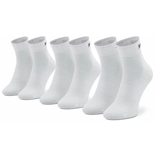 Skechers 3ppk unisex mesh ventilation quarter socks sk42017-1000