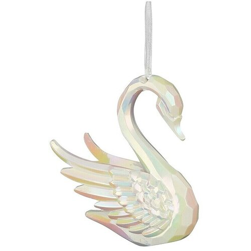  ukrasi za božićno drvce (biserno bijela, staklo, labud, 1 kom., 4,5 x 5 x 10 cm) Cijene