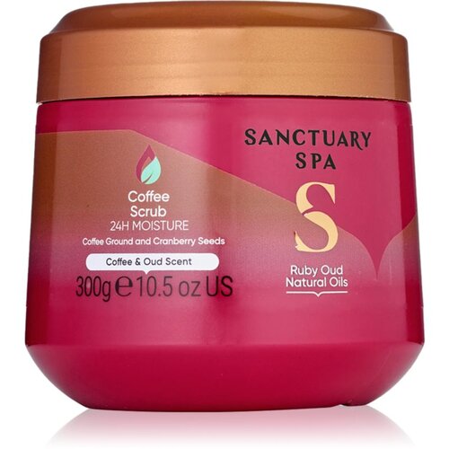 Sanctuary Spa Ruby Oud piling za tijelo od kave 300 ml Cijene