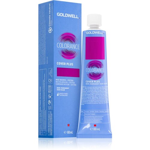 Goldwell Colorance Cover Plus poltrajna barva za lase brez amoniaka odtenek 4NN 60 ml Cene