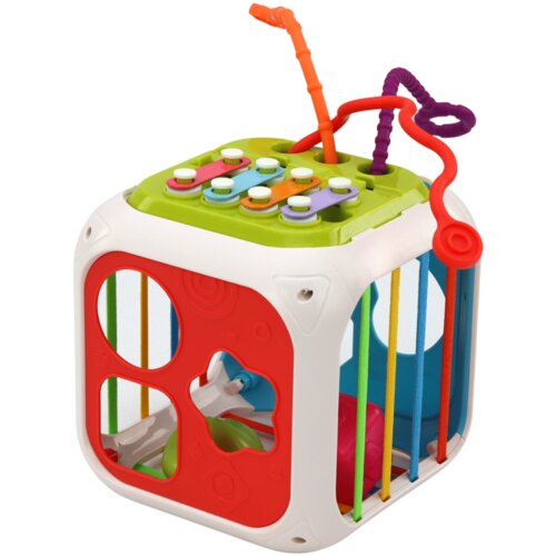  Edukativna kocka za bebe Sorter 7u1 - &amp;scaron;arena Slike