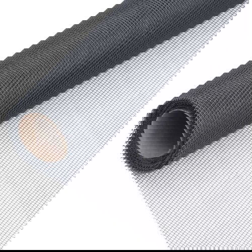 vidaXL mrežasti zaslon od stakloplastike 100 x 500 cm sivi Cijene