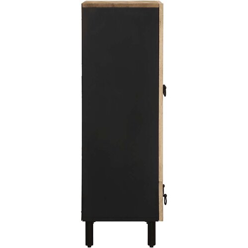  Visoka ploča 60x33,5x100 cm Puno grubo drvo Mango Slike