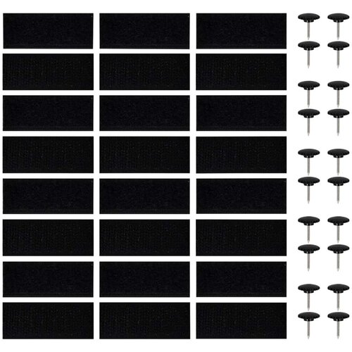  Zastori protiv insekata 2 kom s magnetima 230 x 160 cm crni Slike
