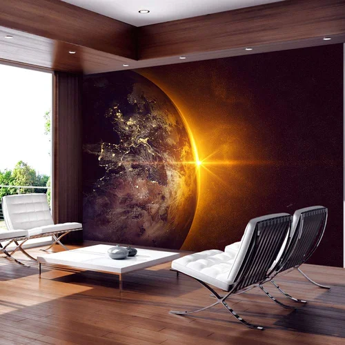  tapeta - Golden Earth 100x70