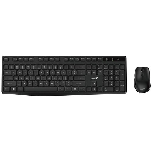 Genius KM-8206S Wireless USB US wireless crna tastatura Cene