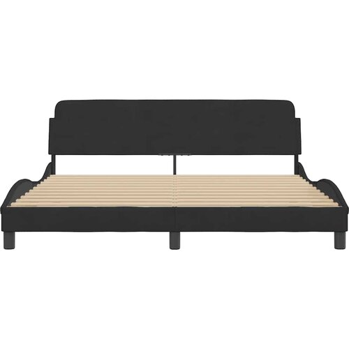  Okvir za krevet Dover crni 180x200 cm bar&amp;scaron;unasti Slike