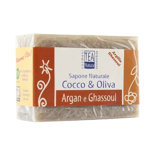 Tea Natura sapun od kokosa i masline s Ghassoul glinom i arganom Slike