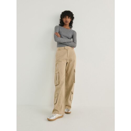 Reserved Ladies` trousers - bež Cene