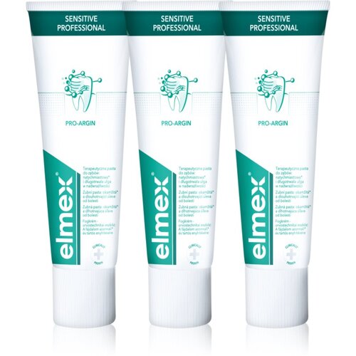 Elmex Sensitive Professional pasta za zube za osjetljive zube 3x75 ml Slike