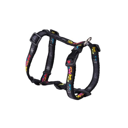 Rogz scooter klasičan am za pse multi bone, m, 260-400/16mm, crni Cene