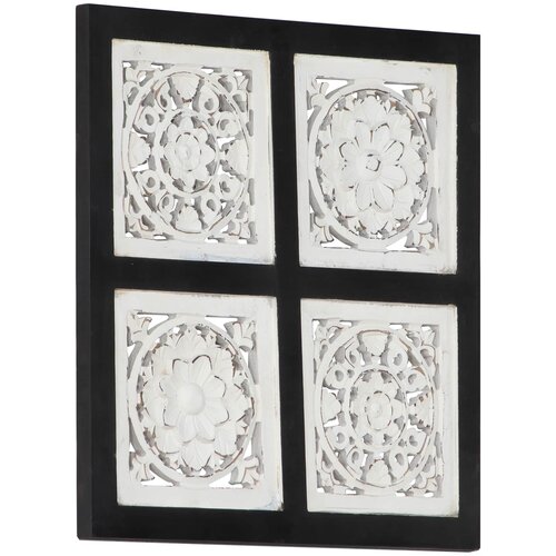  Umjetnički dekor Crna i bijela 40 x 40 x 1,5 cm Cijene