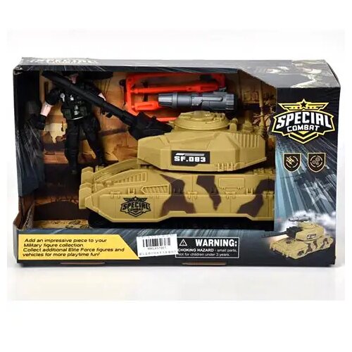 Magic Toys Special Combat Kamuflažn tank z akcijsko figurico 26cm Cene
