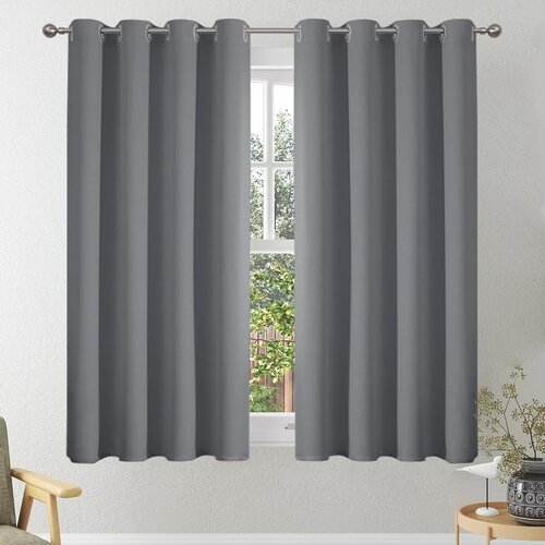 VEHEDE 2x 137&times;117 cm Zatemnitvene termo zavese z rinkami Cene