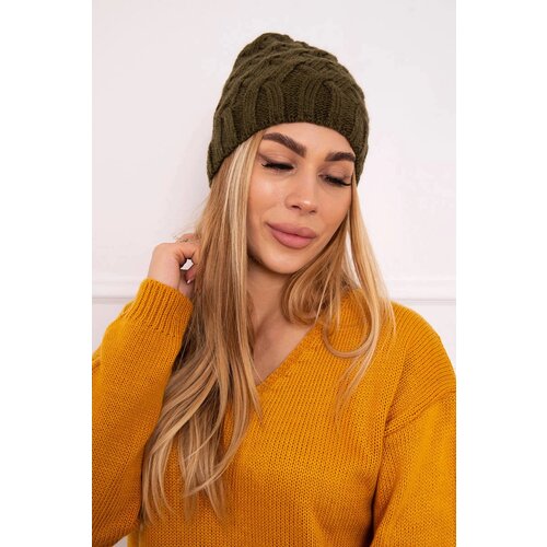 Kesi marka niezdefiniowana Cap with fleece Agnieszka K239 khaki Slike
