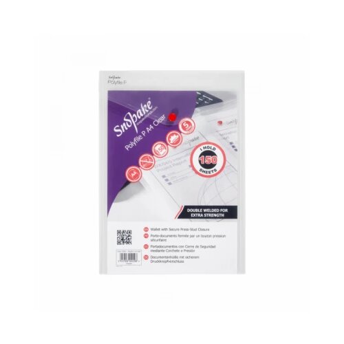 Snopake Fascikla pismo (uspravna) A5 Superline Clear Cene