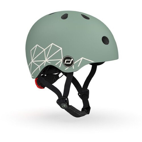 Scoot and ride Kaciga za decu Green lines XXS-S/ zelena Cene