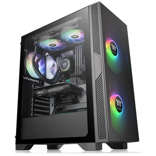 Thermaltake Versa T25 TG Mid tower, tempered glass, 1x 120mm Standard fan