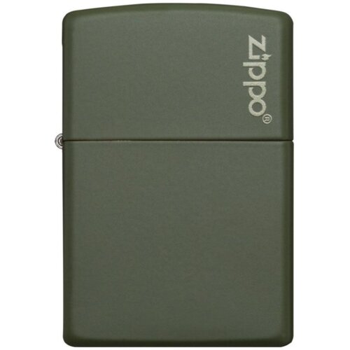 Zippo Upaljač GREEN MATTE + LOGO Cene