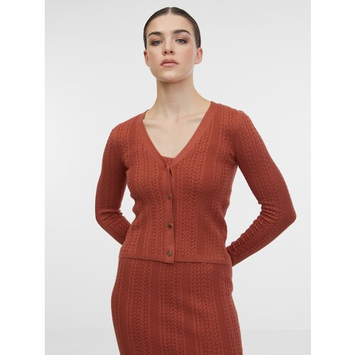 Orsay Women's Brown Cardigan - Women's Cene