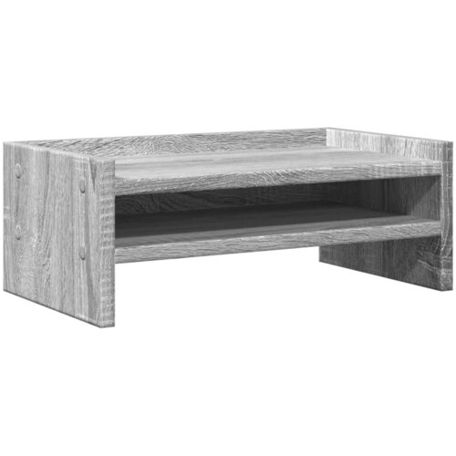 vidaXL Stojalo za zaslon siva sonoma 42x24x16 cm inženirski les, (22125154) Cene
