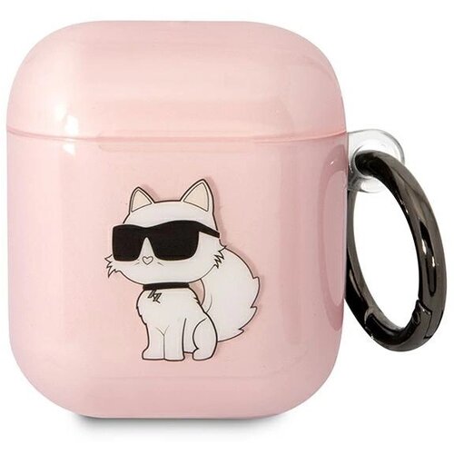 Karl Lagerfeld IKONIK CHOUPETTE ETUI ZA AIRPODS 1/2 ROZA, (22006434) Slike