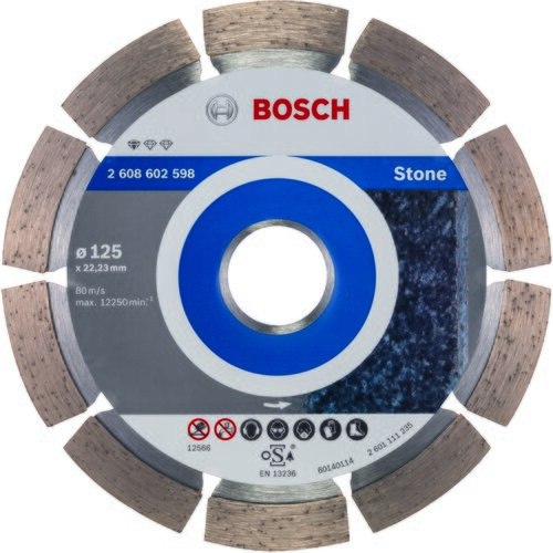 Bosch dijamantska rezna ploča standard for stone 2608602598, 125 x 22,23 x 1,6 x 10 mm Cene
