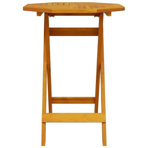  Sklopivi bistro set 3 kom. Smeđa Čvrsto drvo akacije Slike