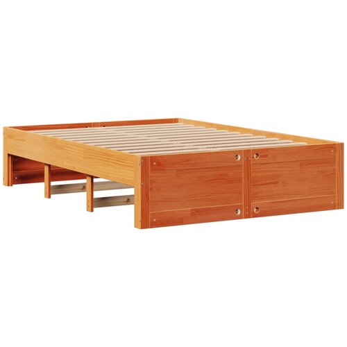  Okvir kreveta bez madraca s ladicama 140x190 cm od borovine Slike