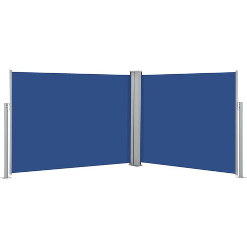 vidaXL Uvlačiva bočna tenda plava 140 x 1000 cm Cijene
