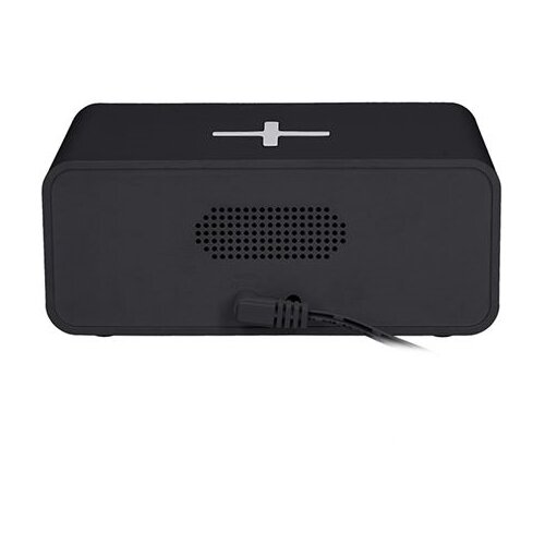 Solight CA07B - Digitalni sat sa Qi bežičnim punjačem 230V/CR2032 crna Slike