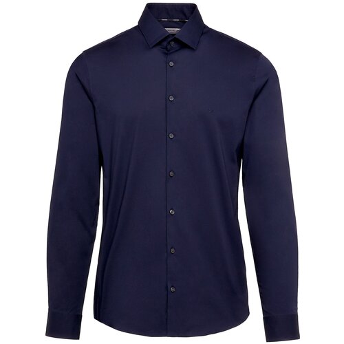 Calvin Klein Poslovna srajca temno modra Slike
