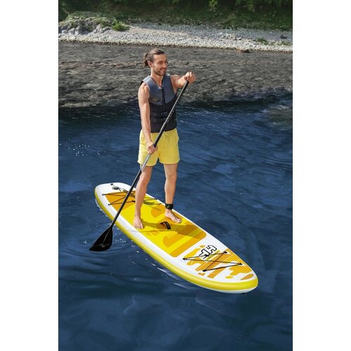 Bestway SUP Daska za surfanje 320x76x12 cm - žuta Slike