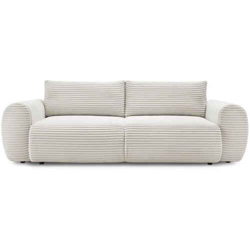 Bobochic Paris Krem sklopiva sofa od samta 257 cm Lucien – Cijene