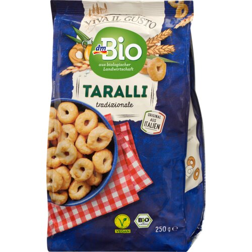 dmBio Tradicionalni TARALLI - trajno pecivo 250 g Cene